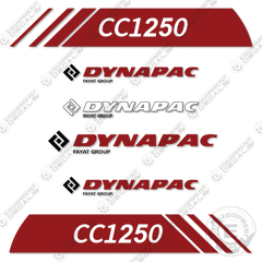 Fits Dynapac CC1250 Decal Kit Roller