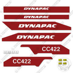 Fits Dynapac CC422 Decal Kit Roller