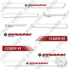 Image of Fits Dynapac CC6200 VI Decal Kit Asphalt Roller