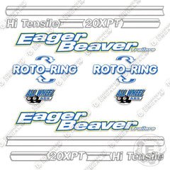 Eager Beaver 20 XPT Decal kit Trailer
