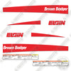 Image of Fits Elgin Broom Badger Decal Kit Street Sweeper - Style 2!
