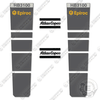 Image of Fits Epiroc HB3100 Decal Kit Hammer