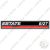 Image of Estate 8/27 Decal Kit Snow Blower - Aftermarket Kit