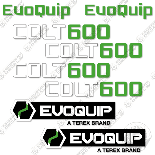 Fits Evoquip Colt 600 Decal Kit Scalper
