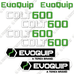 Fits Evoquip Colt 600 Decal Kit Scalper