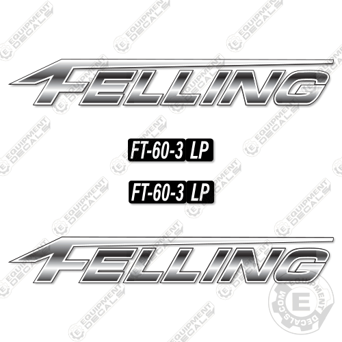 Fits Felling FT-60-3 Decal Kit Trailer