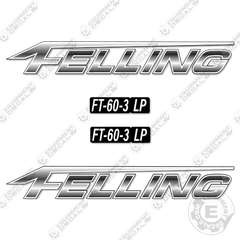 Fits Felling FT-60-3 Decal Kit Trailer
