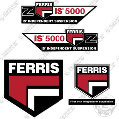 Fits Ferris IS5000Z Decal Kit Mower