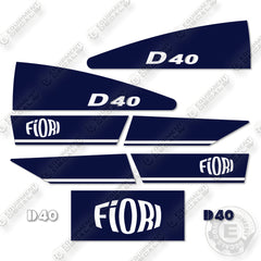 Fits Fiori D40 Decal Kit Dumper