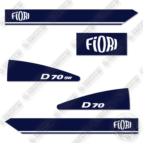 Fits Fiori D70SW Decal Kit Dumper