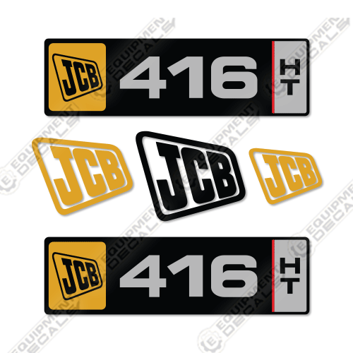 Fits JCB 416 HT Decal Kit Wheel Loader