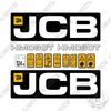 Image of Fits JCB HM080T Decal Kit Hammer