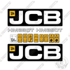 Image of Fits JCB HM380T Decal Kit Hammer