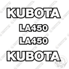 Image of Fits Kubota LA450 Decal Kit Frontend Loader Attachment