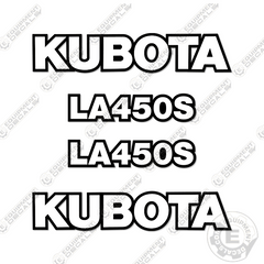 Fits Kubota LA450S Decal Kit Frontend Loader Attachment