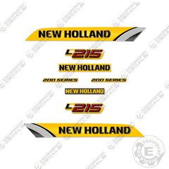 Fits New Holland L215 Decal Kit Skid Steer