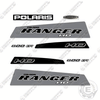 Image of Fits Polaris Ranger 800 EFI HD  Decal Kit Utility Vehicle- Grey