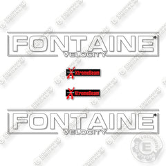 Fontaine Velocity Decal Kit Trailer - Aftermarket Kit