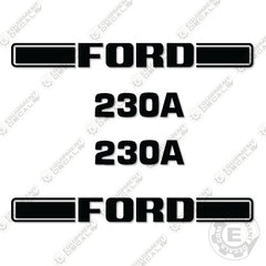 Fits Ford 230A Decal Kit Tractor