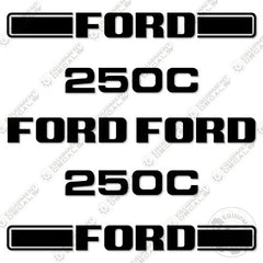 Fits Ford 250C Decal Kit Tractor