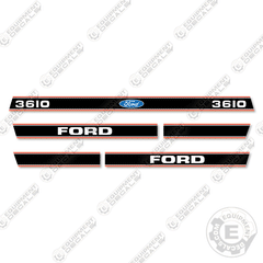 Fits Ford 3610 Decal Kit Tractor