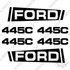 Fits Ford 445C Decal Kit Tractor