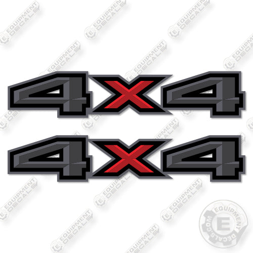 Fits Ford 4X4 Logo Decal Kit