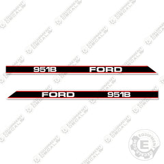 Ford 951B Decal Kit Rotary Cutter - Aftermarket Kit