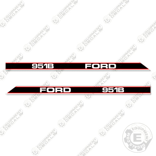 Ford 951B Decal Kit Rotary Cutter - Aftermarket Kit – Equipment Decals