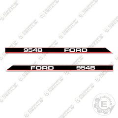 Ford 954B Decal Kit Rotary Cutter - Aftermarket Kit