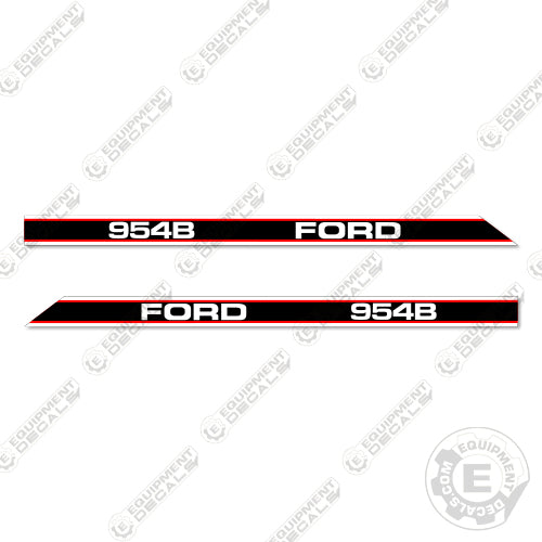Ford Tractor Lettering Ford 954B Decal Kit Rotary Cutter - Aftermarket Kit (Copy) – Equipment ...
