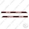 Image of Ford 954B Decal Kit Rotary Cutter - Aftermarket Kit