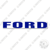 Image of Ford Logo 18.5" - Blue With White Background