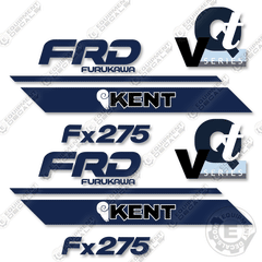 Fits FRD Kent FX275 Decal Kit Hydraulic Hammer