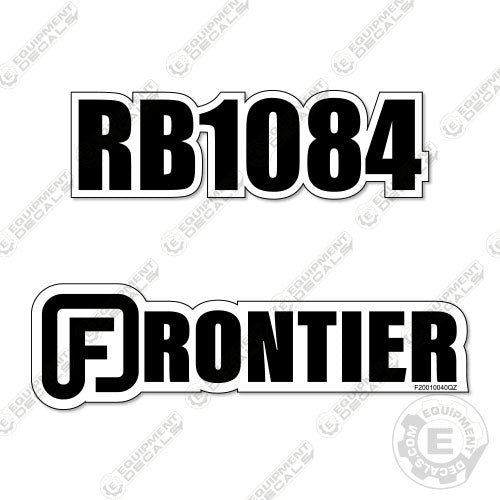 Fits Frontier RB1084 Decal Kit Blade