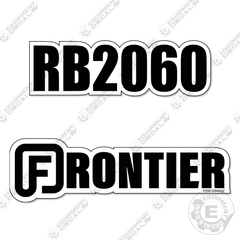 Fits Frontier RB2060 Decal Kit Blade