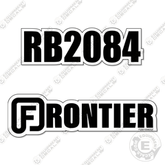 Fits Frontier RB2084 Decal Kit Blade