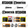 Image of Fits Frontier RT3049R Decal Kit Tiller