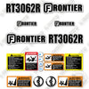 Image of Fits Frontier RT3062R Decal Kit Tiller