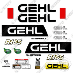 Fits GEHL R165 Decal Kit Track Loader