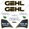 Image of Fits GEHL RS5-19 Decal Kit Telescopic Forklift Telehandler