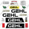 Image of Fits GEHL RST165 GEN:3 Decal Kit Compact Loader