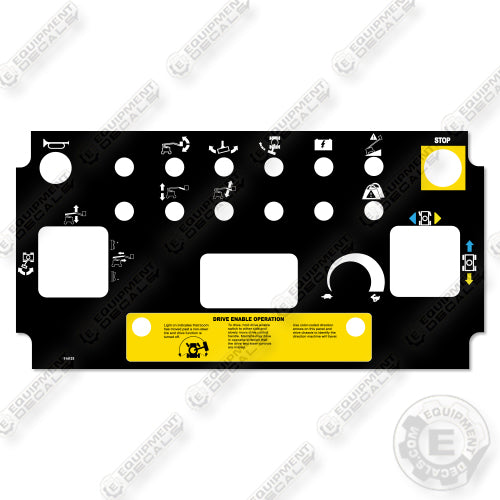 Genie Control 114133 for Z40-23RJ Decal Kit Articulating Boom Lift  - Aftermarket Kit
