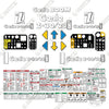 Image of Genie Z30/20 N Decal Kit Boom Lift - (SN: 01932-to-6289) - Aftermarket Kit