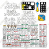 Image of Genie Z34 22N Decal Kit Articulated Boom Lift - (SN: from 0001 2226) - Aftermarket Kit