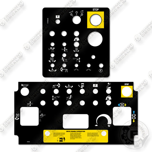 Genie Z40 23N RJ Z40NN-4500 to 4915 Decal Kit Articulating Boom Lift - Control Decals - Aftermarket Kit