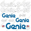 Image of Fits Genie S-65 Decal Kit Boom Lift (No Warnings)
