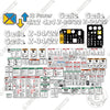 Image of Fits Genie Z34/22 Decal Kit Boom Lift (SN: 3578 to 9806)
