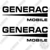 Image of Fits Generac Mobile Logo Light Tower Decal Kit