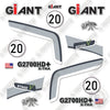 Image of Fits Giant G2700HD+ Decal Kit Wheel Loader